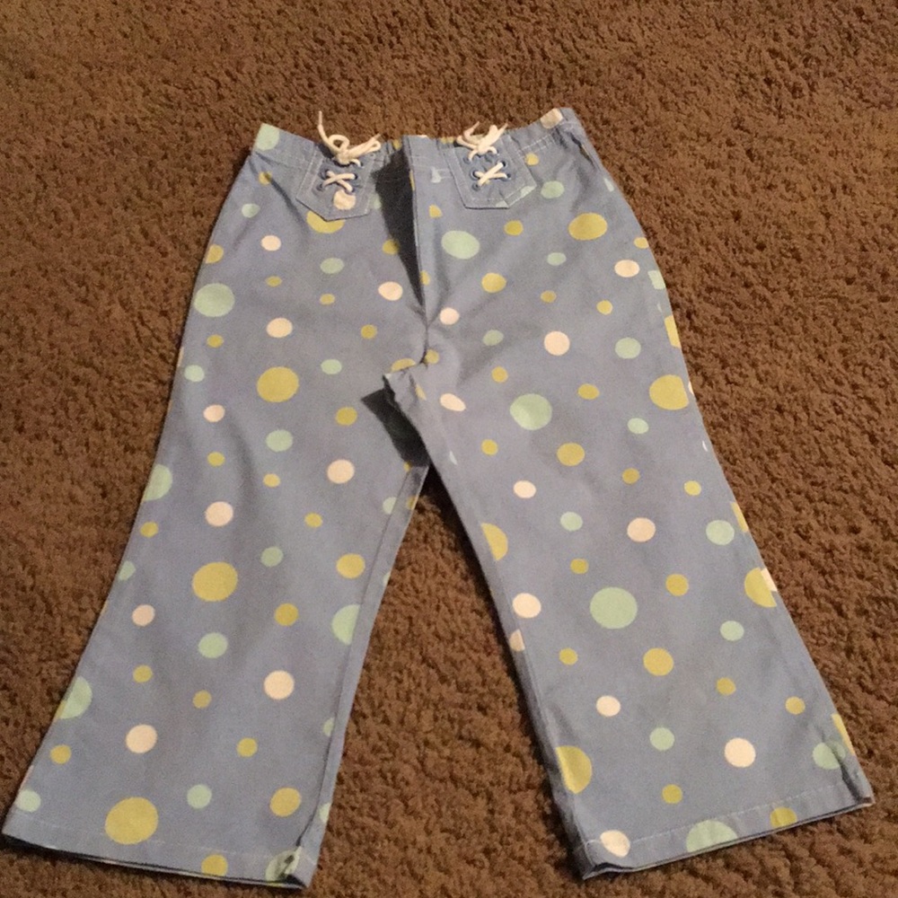 Vintage Gymboree Rainbow Sherbet polka dot pants 6